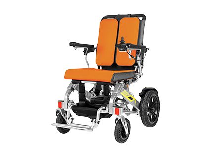 Усиленная легкая складная электрическая инвалидная коляска-YE100
